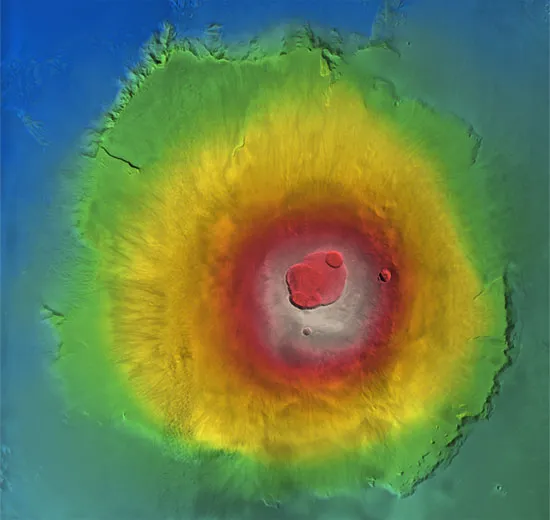 Marte ya tiene un mapa en tres dimensiones