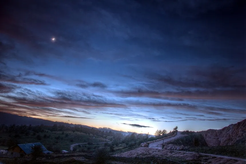 Anochece en Lizárraga