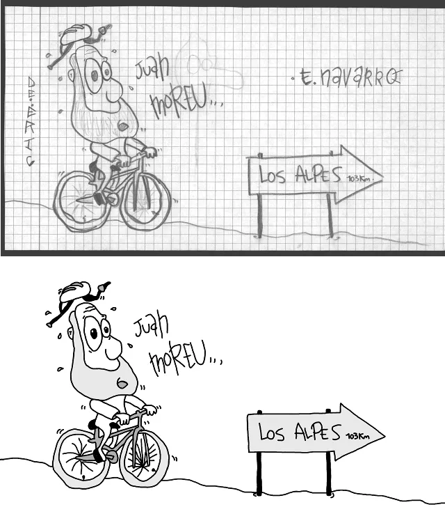 Digitalizando correctamente un dibujo a lápiz