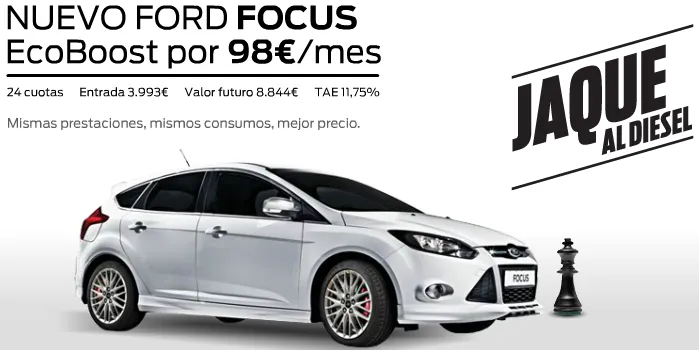 Ford Focus EcoBoost 1.0T. Con “T” de timo