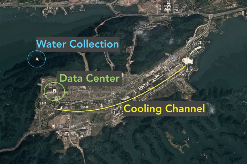 There is a datacenter that runs on lake water