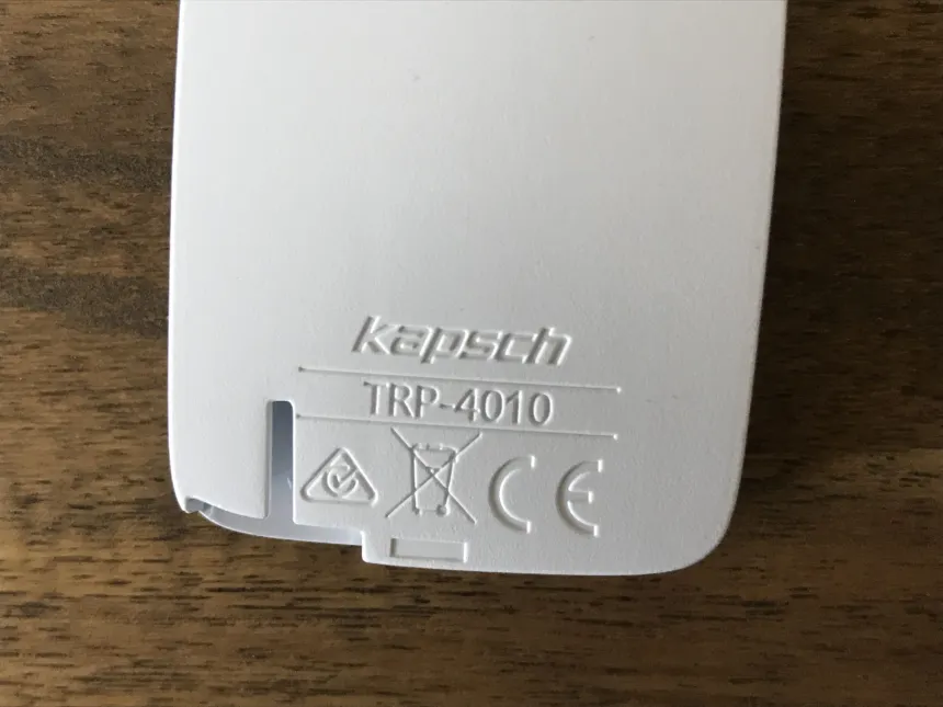 Back of Kapsch TRP-4010