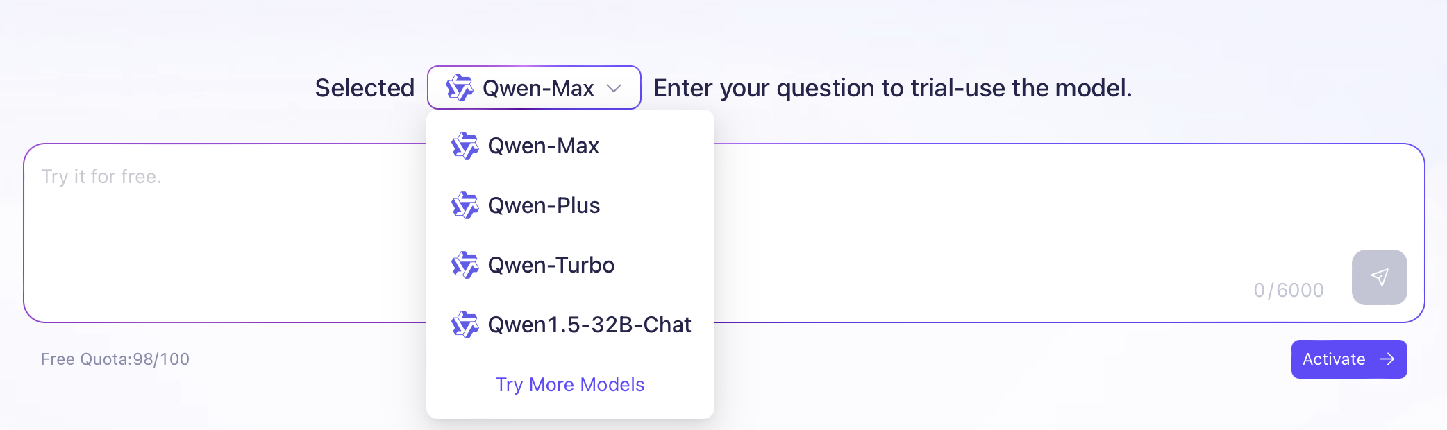 Chat with Qwen