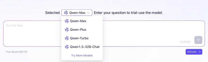 Chat with Qwen