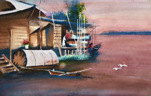 Thumbnail for: Memories of Koh Kret by Weera